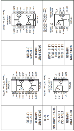 LT1211M Datasheet PDF Linear Technology