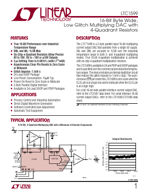 LTC1599 Datasheet PDF Linear Technology