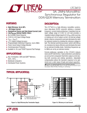 LTC3413 Datasheet PDF Linear Technology