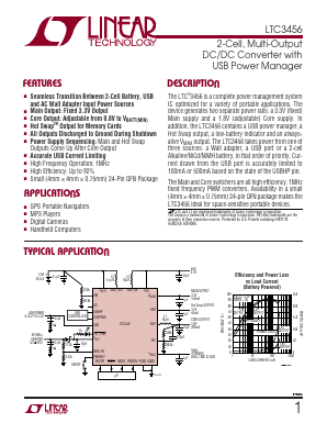 LTC3456 Datasheet PDF Linear Technology