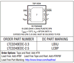 LTC3240-2.5 Datasheet PDF Linear Technology