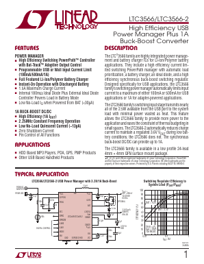 LTC3566 Datasheet PDF Linear Technology