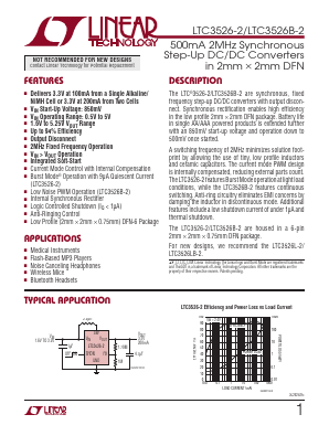 LTC3526B-2 Datasheet PDF Linear Technology