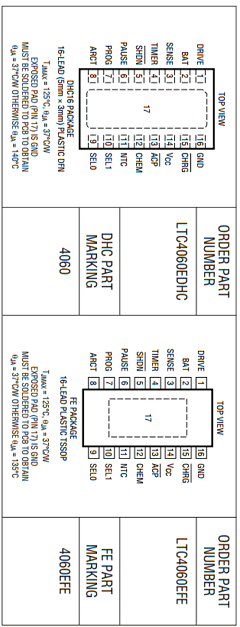 4060EFE Datasheet PDF Linear Technology