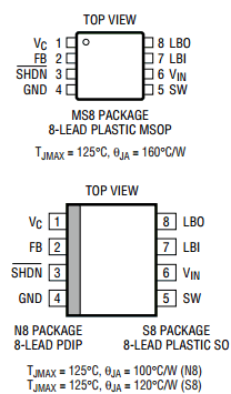 1307BI Datasheet PDF Linear Technology