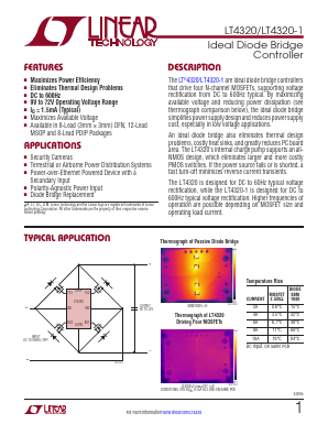 LT4320N8-1 Datasheet PDF Linear Technology