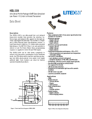 HSDL-3208-025 Datasheet PDF LiteOn Technology