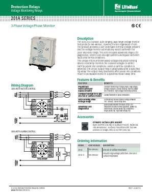 201A Datasheet PDF Littelfuse, Inc