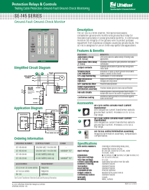 SE-145-30-00 Datasheet PDF Littelfuse, Inc