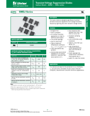 SMDJ120CA Datasheet PDF Littelfuse, Inc