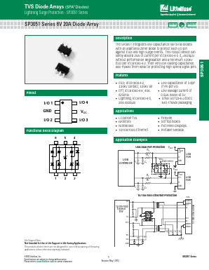 SP3051 Datasheet PDF Littelfuse, Inc