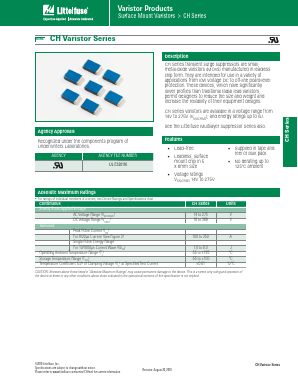 V150CH8 Datasheet PDF Littelfuse, Inc