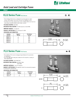 FLU.440 Datasheet PDF Littelfuse, Inc