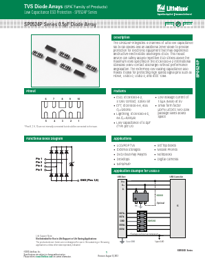 SP0524P Datasheet PDF Littelfuse, Inc