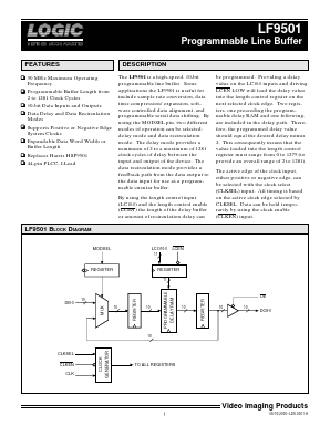 LF9501 Datasheet PDF LOGIC Devices