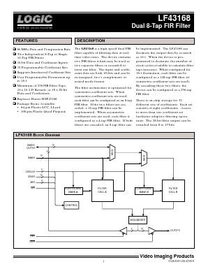 LF43168 Datasheet PDF LOGIC Devices