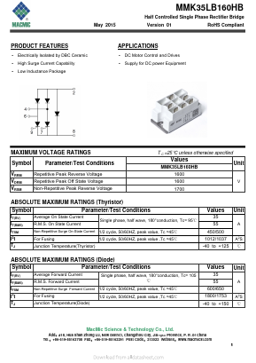 MMK35LB160HB Datasheet PDF MacMic