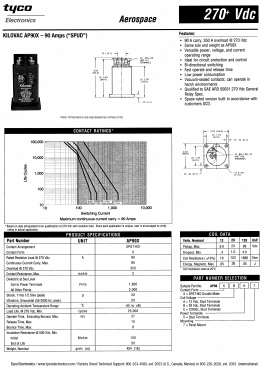 AP90X-05 Datasheet PDF Tyco Electronics