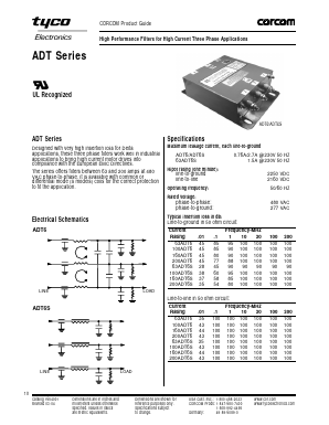 100ADT6S Datasheet PDF Tyco Electronics