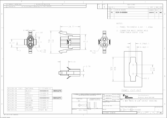 2-151680-0 Datasheet PDF Tyco Electronics