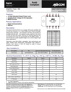 MAAP-000076-SMB004 Datasheet PDF Tyco Electronics