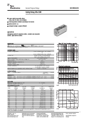 SR4M4024 Datasheet PDF Tyco Electronics