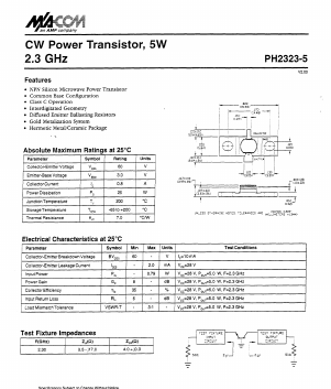 PH2323-5 Datasheet PDF Tyco Electronics