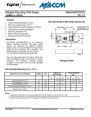 MADP-000910-13050T Datasheet PDF Tyco Electronics