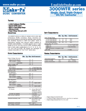 3003S12WFR Datasheet PDF Make-Ps