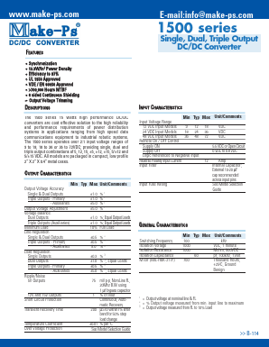 1512D24 Datasheet PDF Make-Ps