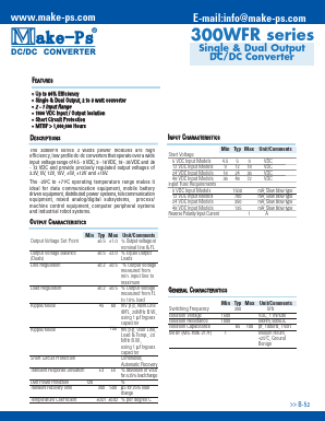 305S12WFR Datasheet PDF Make-Ps