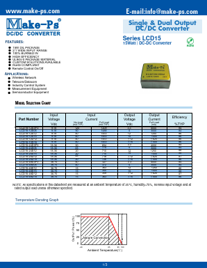 LCD15-12D15 Datasheet PDF Make-Ps
