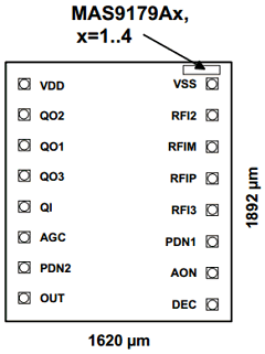 MAS9179A3 Datasheet PDF Micro Analog systems