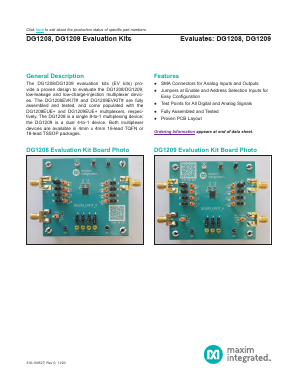 DG1208_ Datasheet PDF Maxim Integrated