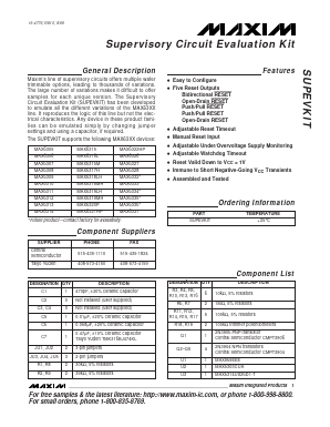 MAX6308_ Datasheet PDF Maxim Integrated