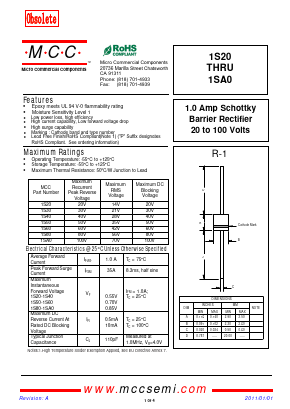 1S30-AP Datasheet PDF Micro Commercial Components