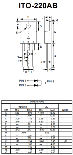 MBRF1080CT Datasheet PDF Micro Commercial Components