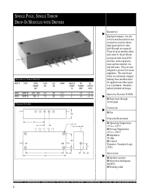 6008 Datasheet PDF Micronetics, Inc.