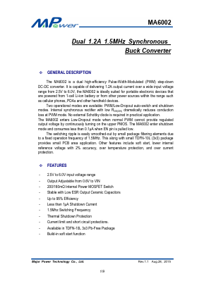 MA6002D3A Datasheet PDF Major-Power Technology Co., LTD.