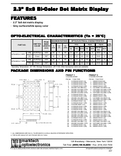 MTAN6624-CHRG Datasheet PDF Marktech Optoelectronics