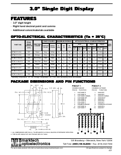 MTN2131-61A Datasheet PDF Marktech Optoelectronics