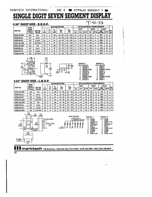 MTN4143 Datasheet PDF Marktech Optoelectronics