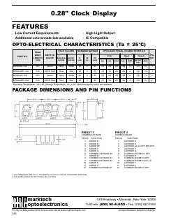 MTN4428R-14C Datasheet PDF Marktech Optoelectronics