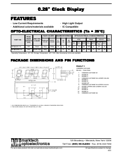 MTN4428R-11C Datasheet PDF Marktech Optoelectronics