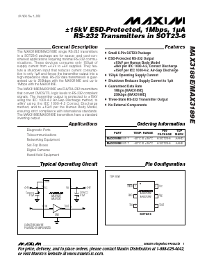 MAX3188E Datasheet PDF Maxim Integrated