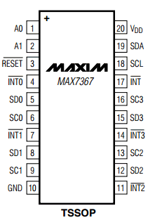 MAX7367 Datasheet PDF Maxim Integrated