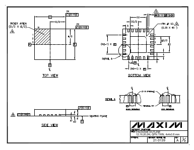 21-0139A Datasheet PDF Maxim Integrated