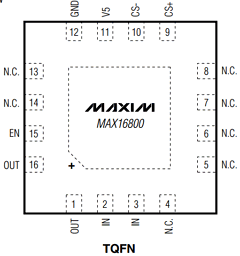 MAX16800 Datasheet PDF Maxim Integrated