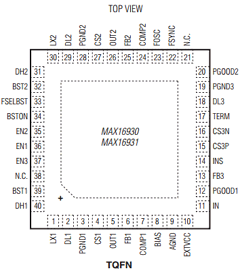 MAX16930 Datasheet PDF Maxim Integrated