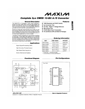 MAX173M Datasheet PDF Maxim Integrated